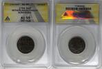 Weltmünzen Duit Netherlands Coin ANACS AU 55 Details W7 -