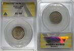 Weltmünzen 2 1/2 centesimos panama Coin ANACS AU 58 W7 -