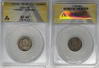 Weltmünzen 5 centesimos panama Coin ANACS XF 40 Details Cleaned W7 -