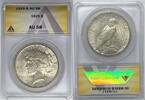 USA Dollar Peace Silver ANACS AU 58 -