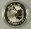 Exonumia Sterling Apollo XVII 17 Silver Proof Medal .925 Fine -