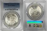 USA Dollar 1880-S Morgan Silver PCGS MS 61 (21) -