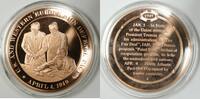 Exonumia Bronze Proof Medal U.S. and Western Europe Sighn Defense Pact April 4 -