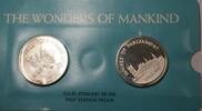 Exonumia Sterling Old Quebec & Houses Parliament Solid Silver Proof Medals Franklin Mint -