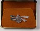 Exonumia Silver Lapel Pin from the Royal Canadian Mint in the Shape of the Mint Seal -