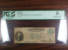 Banknoten 50 Cents JD Hamlin Banking, Niagara Falls NY, PCGS F-15, Obsolete Banknote -