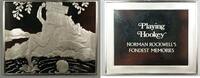 Exonumia Sterling Norman Rockwell Fondest Memories Playing Hookey Silver Proof Ingot -
