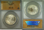 Weltmünzen 20 Escudos Angola Silver Coin ANACS MS-65 Gem BU -
