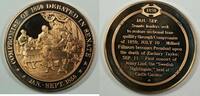 Exonumia Bronze History of the U.S. Compromise of Debated in Senate PR Medal -
