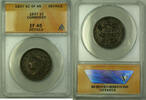 USA Large Cent Coronet Head 1c ANACS EF-45 Details RJS -
