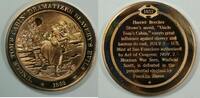 Exonumia Bronze History of the U.S. Uncle Tom's Cabin Slavery's Evils Proof Medal -