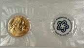 Exonumia Medal Bicentennial Commemorative & First Day Stamp Cover, S. Adams/P. Henry -