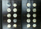 Exonumia Medal Franklin Mint Genius of Michelangelo 60 Proof Silver Set -