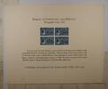 Briefmarken BEP Souvenir Card - 1969 Nat'l Stamp Show 10¢ Special Delivery Stamp (B 4) -