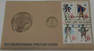 Exonumia Medal Paul Revere US Revolution Bicentennial Commem In Envelope -