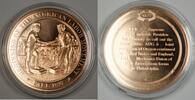 Exonumia Bronze Proof Medal Beginning of The American Labor Movement - Fall -