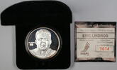 Exonumia Medal Limited Edition Eric Lindros .999 Silver Proof NHLPA, The Highland Mint -