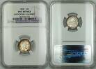 USA Dime Barber Silver NGC UNC Details Improperly Clnd (Choice Coin) Toned RF -