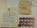 USA Penny PDS souvenir Mint Visit Bag 5P 5D 5S US Mint Cents 15 Coins Total -