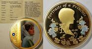 Exonumia Medal Portraits of Princess Diana Cairo Commem Large Proof Non-precious Metal -