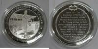 Exonumia Sterling Franklin Mint History of U.S. Silver Medal Big League Baseball -