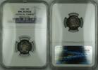 USA Dime Barber Silver 10c NGC UNC Details Artificial Toning (Choice Coin) RF -