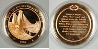 Exonumia Bronze Proof Medal Year of Engineering Feats -