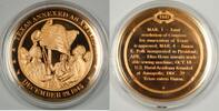 Exonumia Bronze Proof Medal Texas Annexed as a State December 29 1845 -