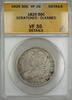 USA Capped Bust Silver Half 50c Coin ANACS VF-35 Details Cleaned-Scratched PRX -