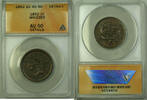 USA Large Cent Braided Hair 1c ANACS AU-50 Details (Better Coin) RJS -