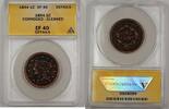USA Large Cent Braided Hair Coin ANACS EF-40 Details Corroded Cleaned -