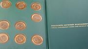 Exonumia Bronze Israel Government and Medals Corporation 9 9 .935 Sterling Silver Cities -