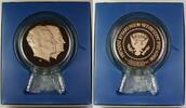 Exonumia Bronze Proof Franklin Mint Nixon Presidential Inaugural Large Medal -