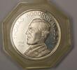 Exonumia Medal President Thomas Woodrow Wilson Silver Proof -