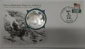 Exonumia Medal Pearl Harbor Hawaii Great Historic Sites Proof Silver 1st Day Cover -