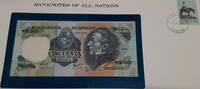 Banknoten Uruguay 50 New Pesos Banknote Crisp Uncirculated in Stamped Envelope -