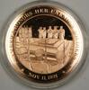 Exonumia Bronze Proof Medal America Honors Her Unknown Soldiers Nov 11 1921 -