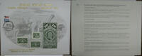 Briefmarken BEP souvenir card B 176 OPS Four Special Delivery / News Stamps Canceled -
