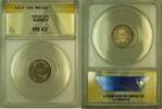 USA Dime Barber Silver 10c ANACS MS-62 (Strong for Grade) -