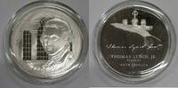 Exonumia Sterling Franklin Mint Silver Medal Signers of the Declaration Thomas Lynch Jr. -