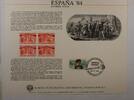 Briefmarken 1893 $ BEP souvenir card B 67 Espana 1 Columbian Expo stamp Visitors cancel -