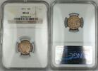 USA Dime Barber Silver 10c Coin NGC MS-62 Lightly Toned RF -