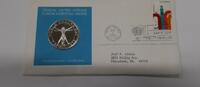 Exonumia Medal United Nations FDC with Commemorative Silver - World Health Day -