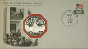 Exonumia Medal Montgomery Alabama Great Historic Sites Proof Silver First Day Cover -