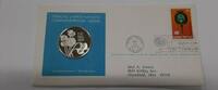 Exonumia Medal United Nations FDC with Commemorative Silver - Stop Drug Abuse -
