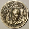 Exonumia Medal 1963- 1969 Lyndon Baines Johnson High Relief Silver 34 Grams -