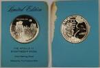 Exonumia Sterling The Apollo 17 Eyewitness Proof Solid Silver Minted by the Franklin Mint -
