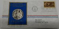 Exonumia Medal Postmasters Of America Commemorative Silver Colonial Silversmiths -