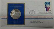 Exonumia Medal Postmasters Of America Commemorative Silver 25th Anniversary CARE -
