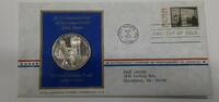 Exonumia Medal Postmasters Of America Commemorative Silver John Sloan -